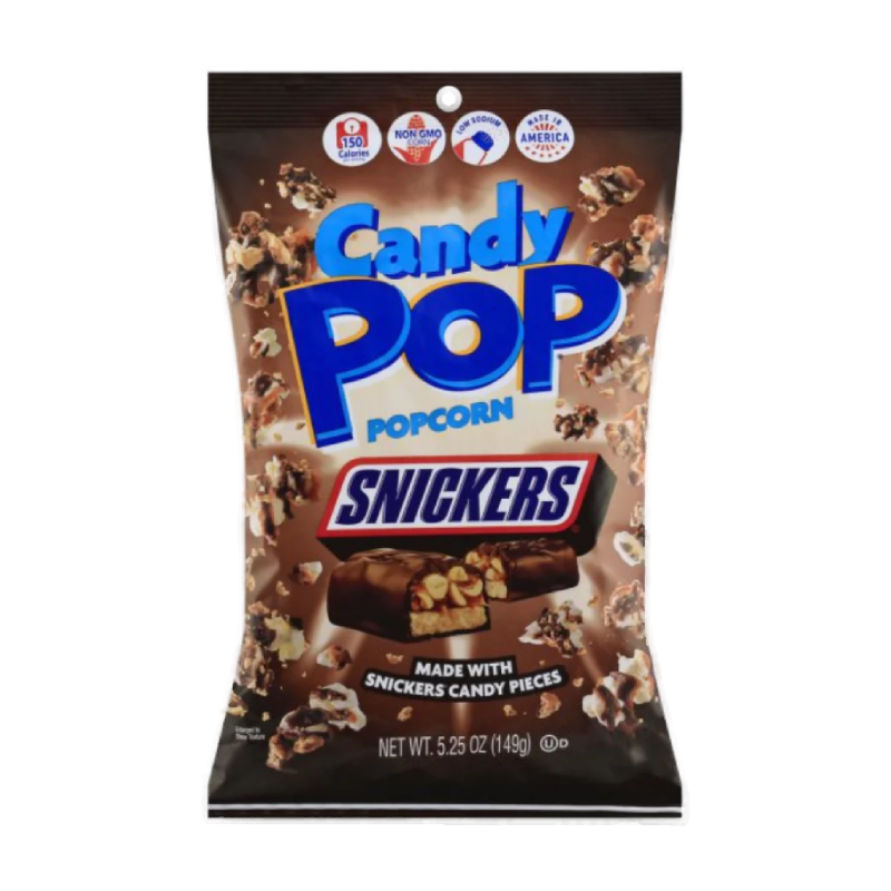 Candy Pop Popcorn Snickers 12 x 149g