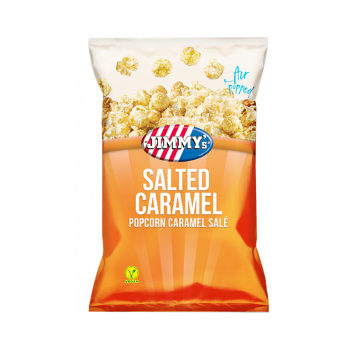 [8713276011190] Jimmy's Pop Corn Salted Caramel 12 x 150g