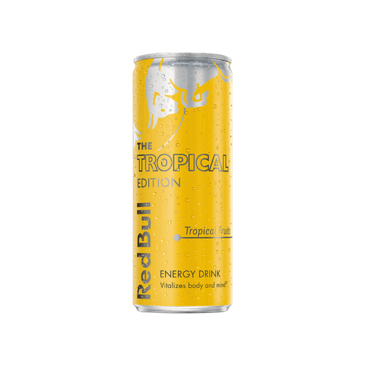 [9002490229924] Red Bull Tropical UK 24x250ml