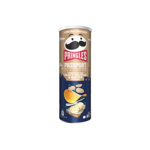 [5053990182480] Pringles Chips Passport Black Truffle & Butter 19 x 165g
