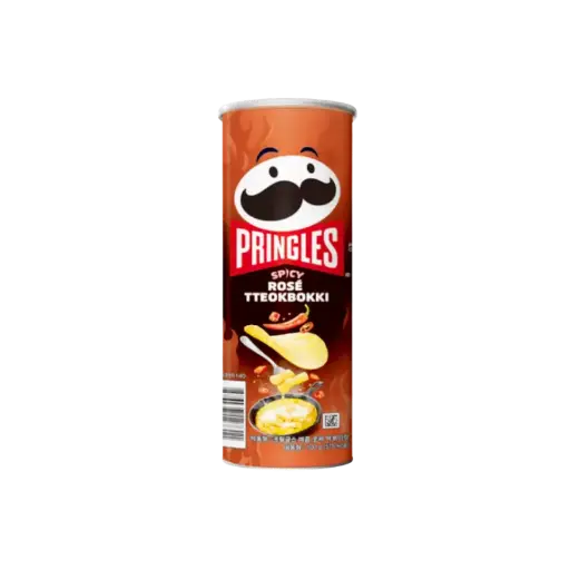 [8886467127311] Pringles Spicy Rose Tteobokki 12 x 100g