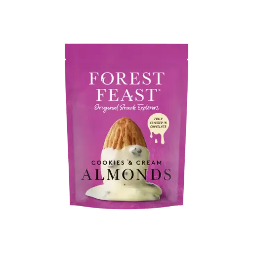 [5022374051919] Forest Feast Almond Cookies & Cream 8 x 120g